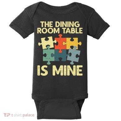 Funny Puzzle Design For Jigsaw Puzzle Lover Baby Bodysuit