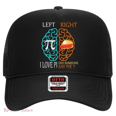 Funny Pi Day Left Vs Right Brain Pie Math Geek Hat