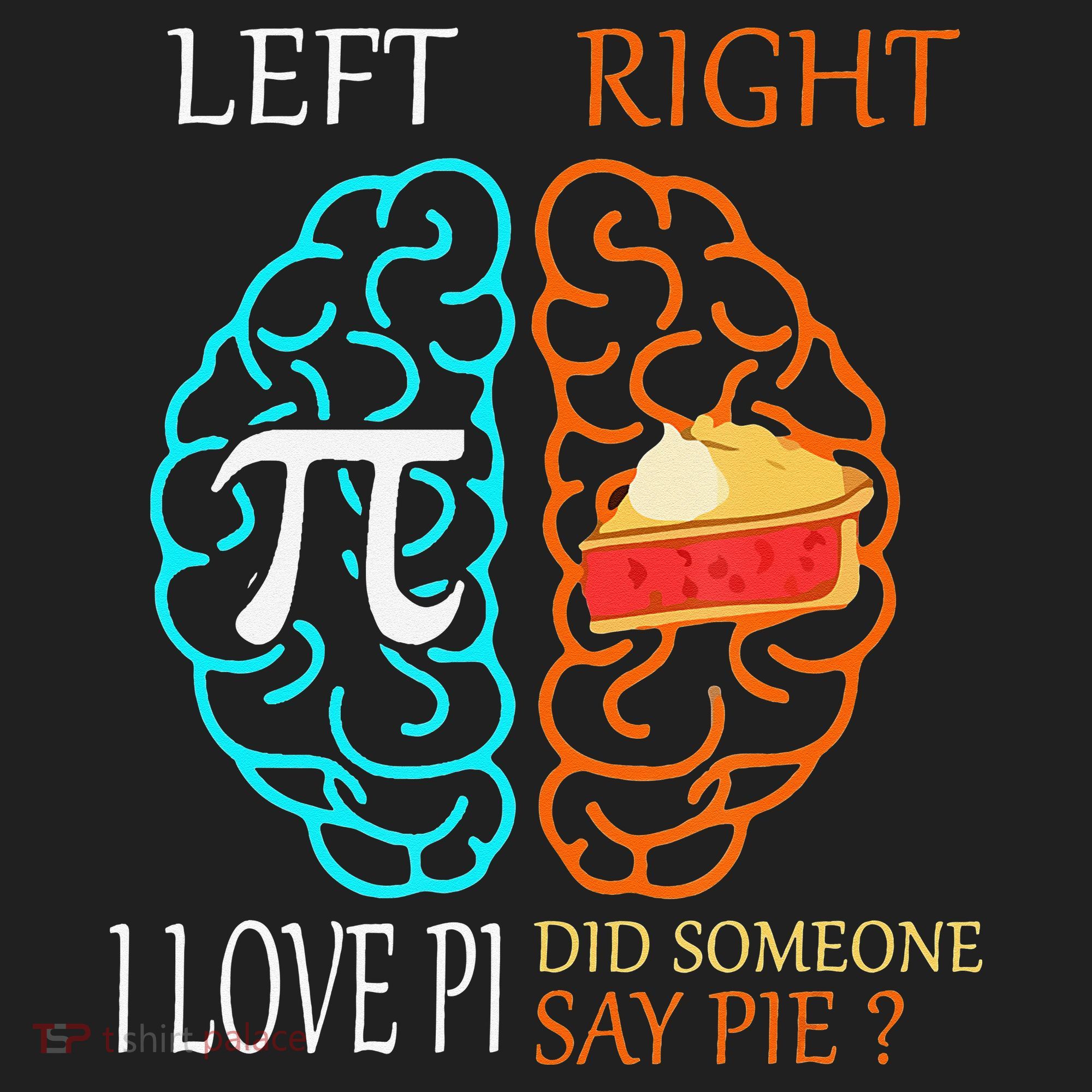 Funny Pi Day Left Vs Right Brain Pie Math Geek Hat