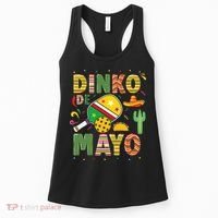 Funny Pickleball Dinko De Mayo Cinco De Mayo Women's Tank Top thumb 0