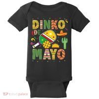 Funny Pickleball Dinko De Mayo Cinco De Mayo Baby Bodysuit thumb 0