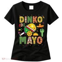 Funny Pickleball Dinko De Mayo Cinco De Mayo Women's T-Shirt thumb 0