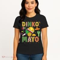 Funny Pickleball Dinko De Mayo Cinco De Mayo Women's T-Shirt thumb 4