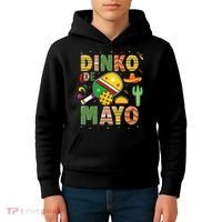 Funny Pickleball Dinko De Mayo Cinco De Mayo Kids Hoodie thumb 4