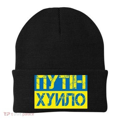 Funny Putin Dickhead Ukrainian Flag Stand With Ukraine Beanie