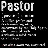 Funny Pastor Definition Gift Christian Preachers Bucket Hat thumb 4