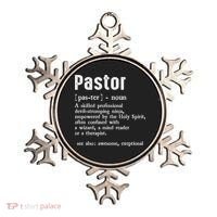 Funny Pastor Definition Gift Christian Preachers Ornament thumb 0