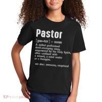 Funny Pastor Definition Gift Christian Preachers Kids T-Shirt thumb 2