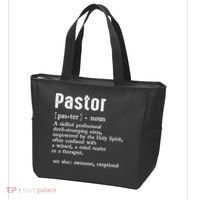 Funny Pastor Definition Gift Christian Preachers Tote Bag thumb 3