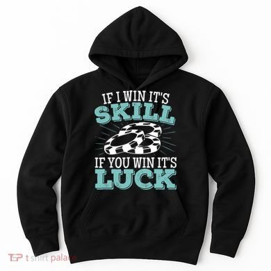Funny Poker Design for a Poker Player Hoodie