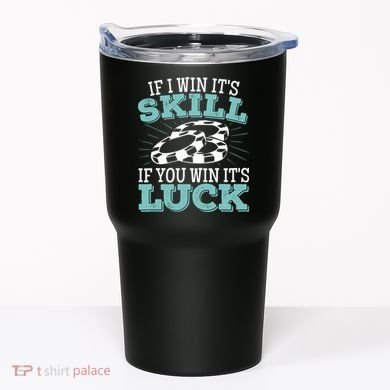 Funny Poker Design for a Poker Player Tumbler