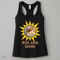 Funny Pug Dog Rise And Shine Women's Tank Top thumb 3