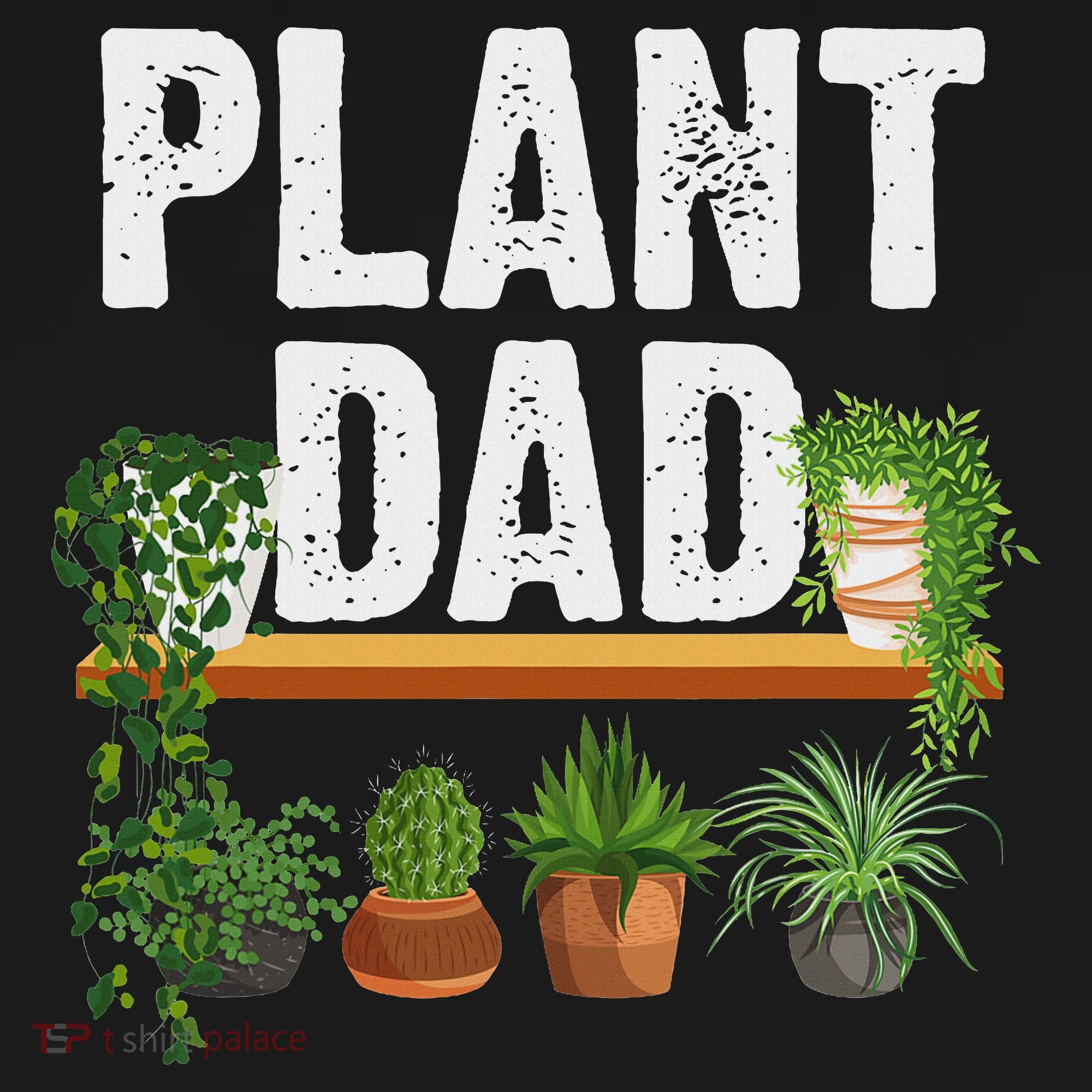 Funny Plant Dad Art For Daddy Papa Gardening Plant Lover Tank Top
