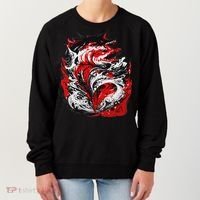 Fishing Power Dynamics Of Nature Jumping Salmon Angler Women's Sweatshirt thumb 0
