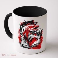 Fishing Power Dynamics Of Nature Jumping Salmon Angler Coffee Mug thumb 0
