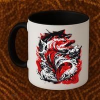 Fishing Power Dynamics Of Nature Jumping Salmon Angler Coffee Mug thumb 2