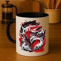Fishing Power Dynamics Of Nature Jumping Salmon Angler Coffee Mug thumb 4