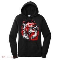 Fishing Power Dynamics Of Nature Jumping Salmon Angler Women's Hoodie thumb 0