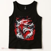 Fishing Power Dynamics Of Nature Jumping Salmon Angler Tank Top thumb 2