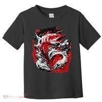 Fishing Power Dynamics Of Nature Jumping Salmon Angler Toddler T-Shirt thumb 0