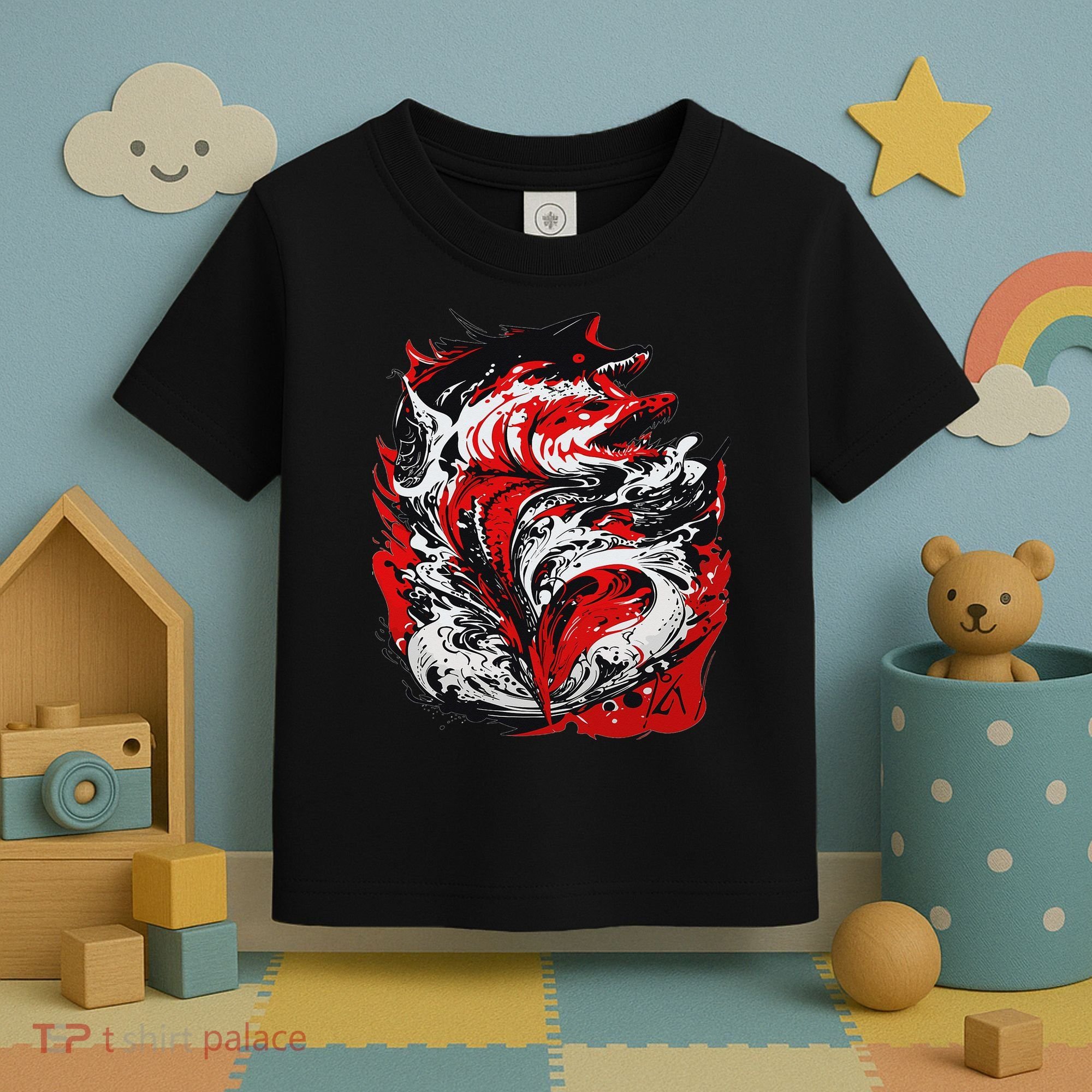 Fishing Power Dynamics Of Nature Jumping Salmon Angler Toddler T-Shirt