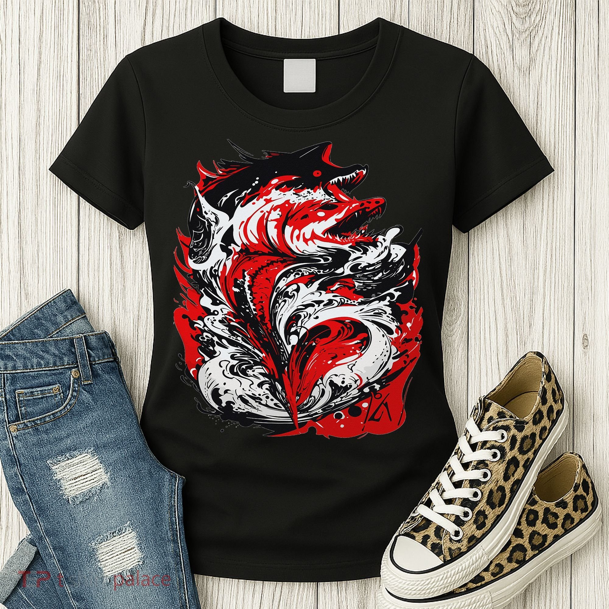 Fishing Power Dynamics Of Nature Jumping Salmon Angler Women's T-Shirt