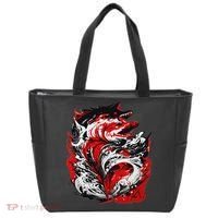 Fishing Power Dynamics Of Nature Jumping Salmon Angler Tote Bag thumb 0
