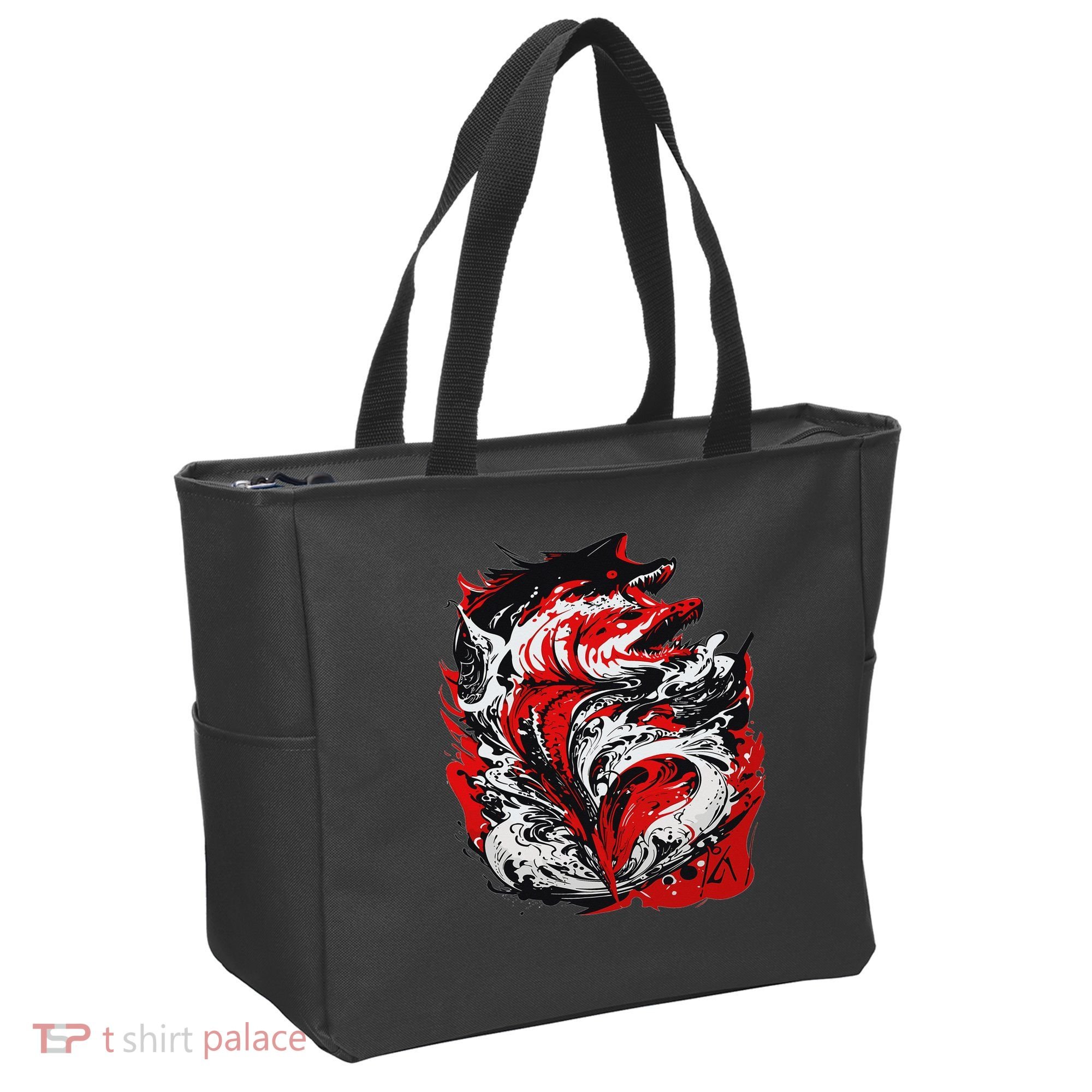 Fishing Power Dynamics Of Nature Jumping Salmon Angler Tote Bag
