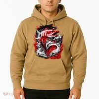 Fishing Power Dynamics Of Nature Jumping Salmon Angler Hoodie thumb 2