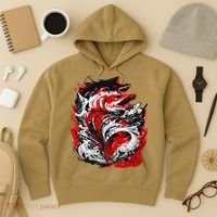Fishing Power Dynamics Of Nature Jumping Salmon Angler Hoodie thumb 3