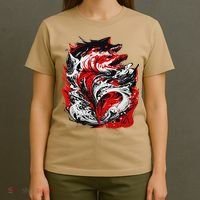 Fishing Power Dynamics Of Nature Jumping Salmon Angler T-Shirt thumb 4