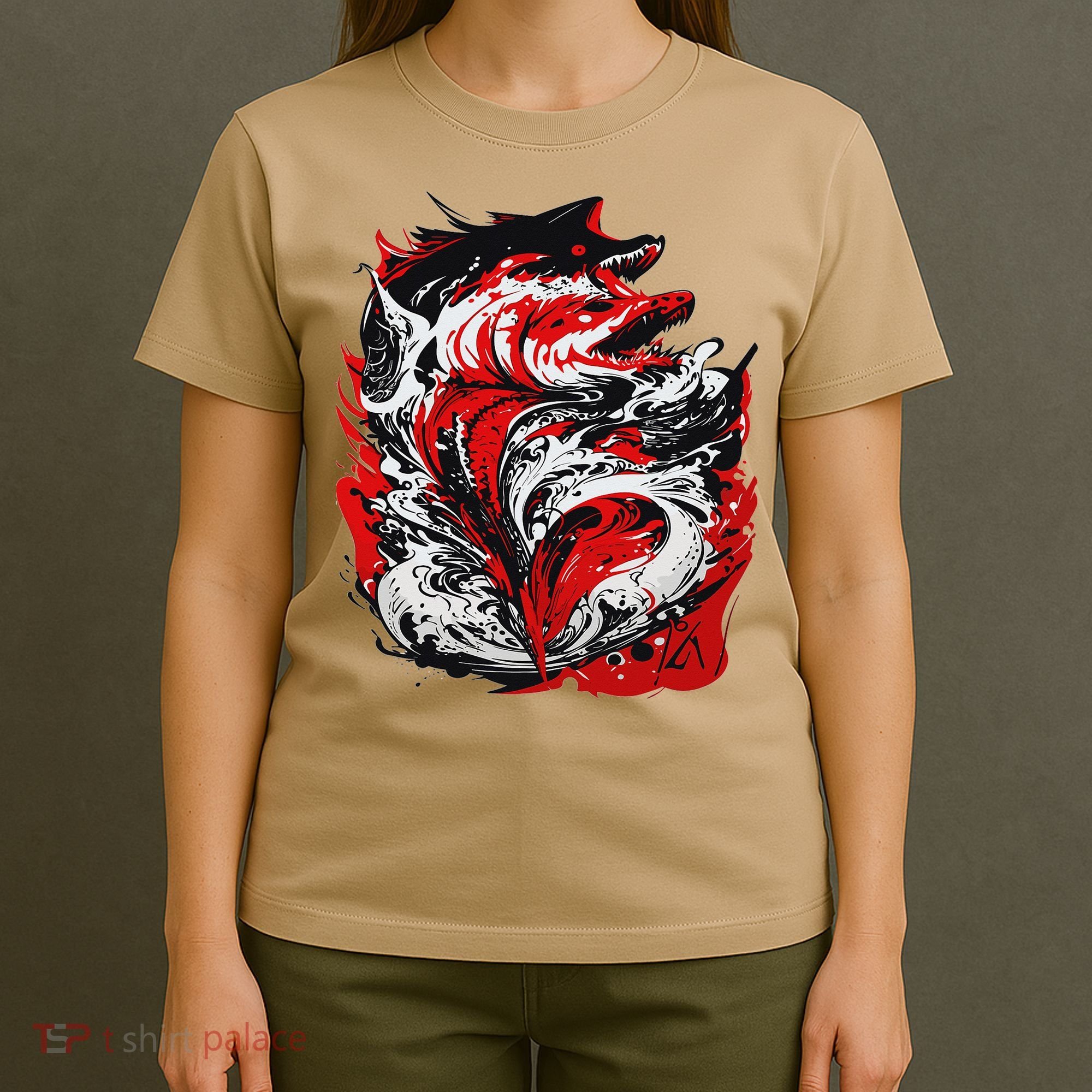 Fishing Power Dynamics Of Nature Jumping Salmon Angler T-Shirt