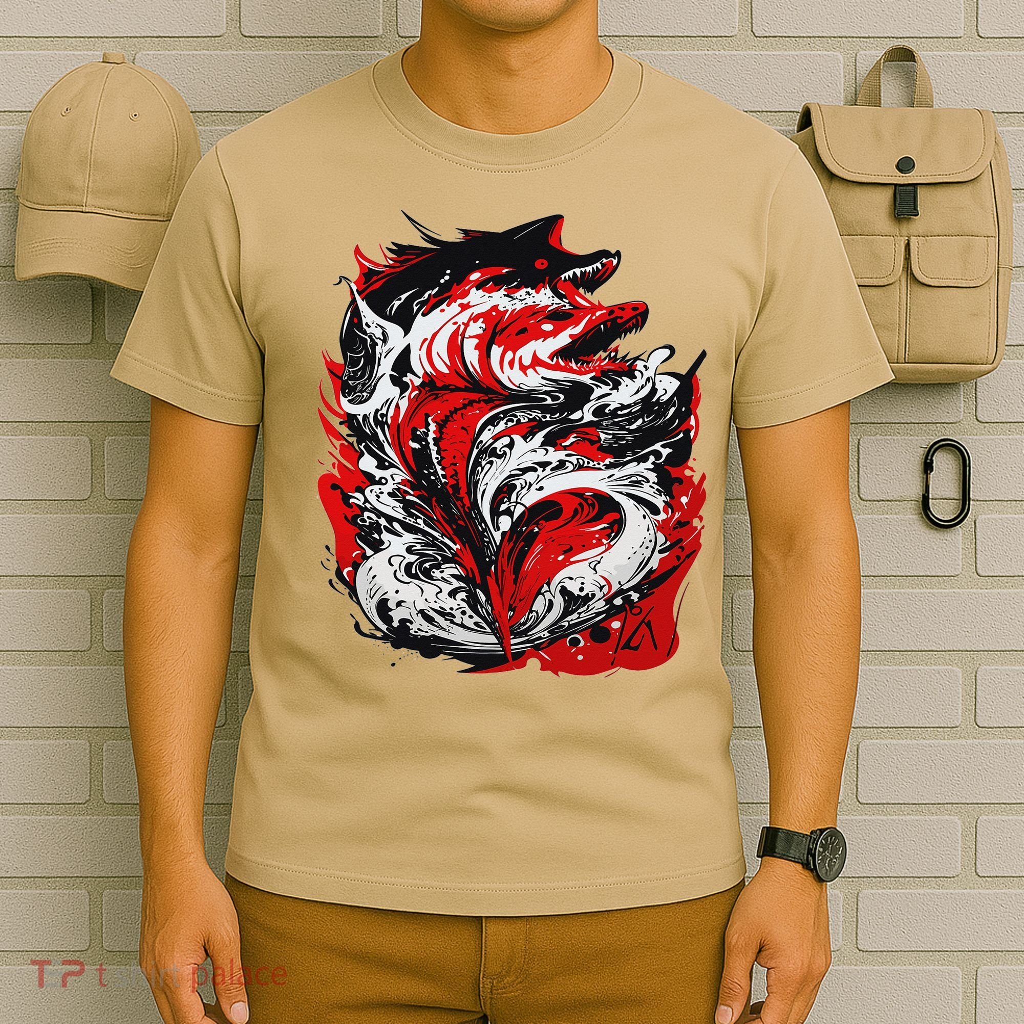 Fishing Power Dynamics Of Nature Jumping Salmon Angler T-Shirt