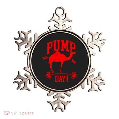 Funny Pump Day Hump Day Camel Weight Lifting Training Gym Gift Ornament