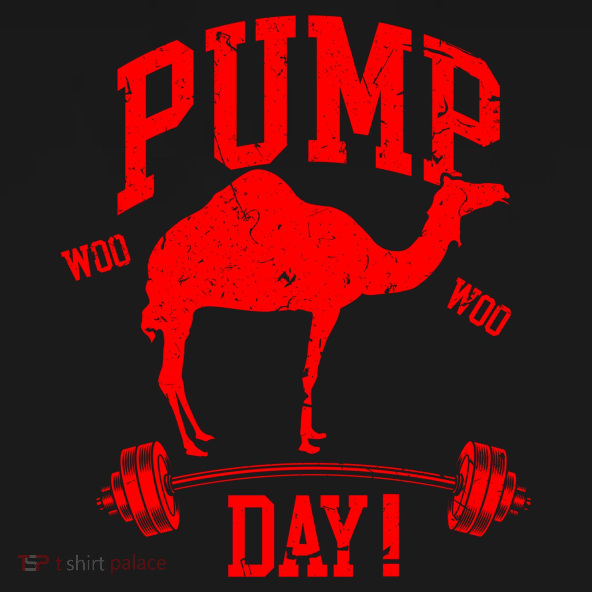 Funny Pump Day Hump Day Camel Weight Lifting Training Gym Gift Ornament
