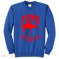 Funny Pump Day Hump Day Camel Weight Lifting Training Gym Gift Sweatshirt thumb 0