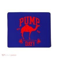 Funny Pump Day Hump Day Camel Weight Lifting Training Gym Gift Mousepad thumb 0