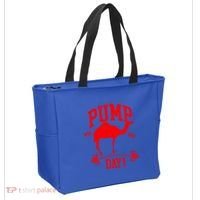 Funny Pump Day Hump Day Camel Weight Lifting Training Gym Gift Tote Bag thumb 2