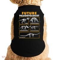 Future Paleontologist Dinosaur Fossil Paleontology Kids Boys Doggie Tank thumb 0