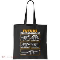 Future Paleontologist Dinosaur Fossil Paleontology Kids Boys Tote Bag thumb 0