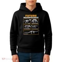 Future Paleontologist Dinosaur Fossil Paleontology Kids Boys Kids Hoodie thumb 4