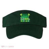 Funny Patrick's Day, Groovy Teacher One Lucky School Counselor Visor thumb 0