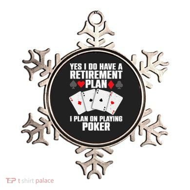 Funny Poker Design Poker Player Casino Gambler Ornament