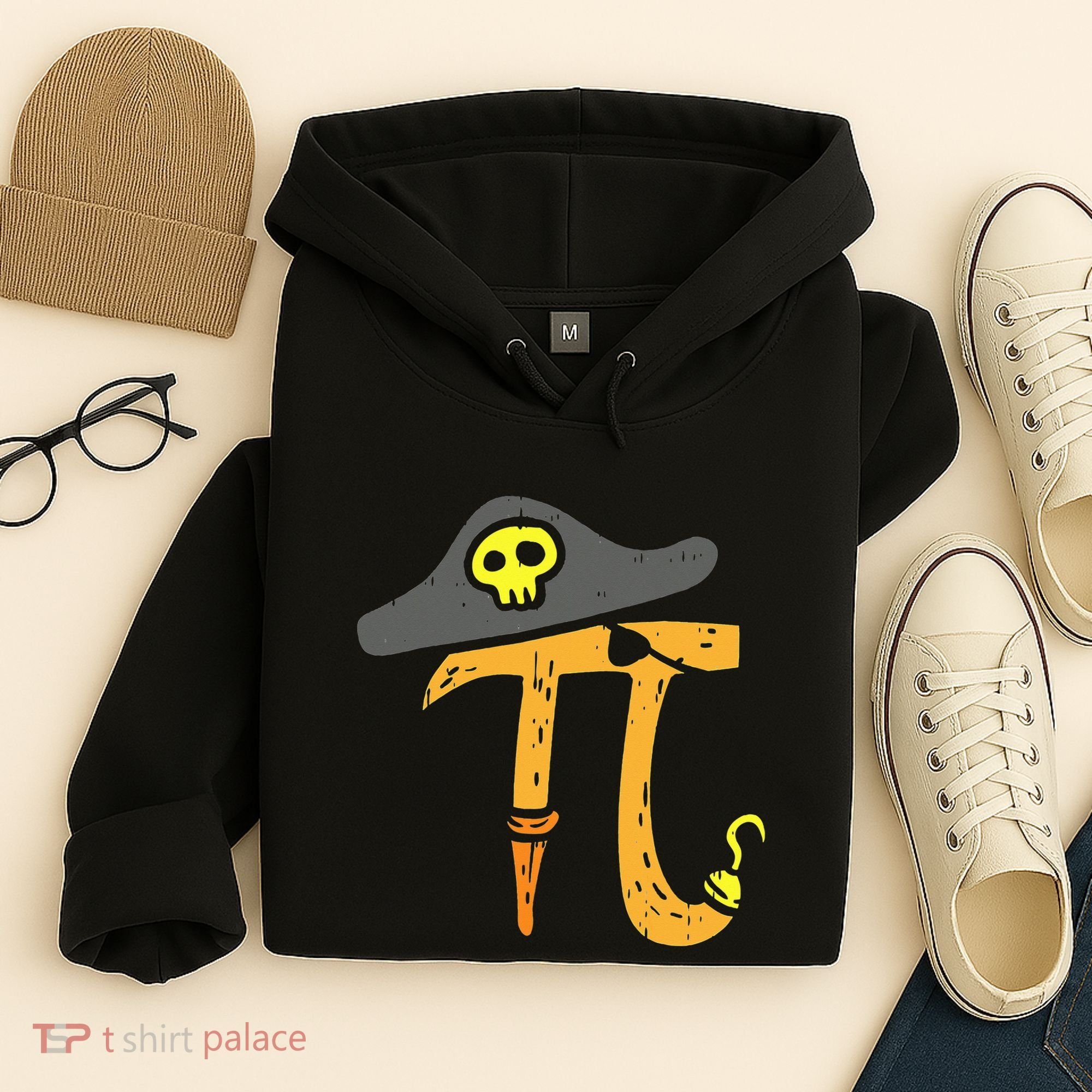 Funny Pi Day Rate Pirate Lovers Math Geek Hoodie