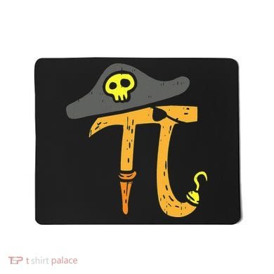 Funny Pi Day Rate Pirate Lovers Math Geek Mousepad