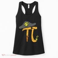 Funny Pi Day Rate Pirate Lovers Math Geek Women's Tank Top thumb 0
