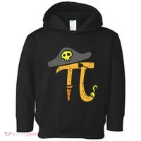 Funny Pi Day Rate Pirate Lovers Math Geek Toddler Hoodie thumb 0