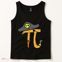 Funny Pi Day Rate Pirate Lovers Math Geek Tank Top thumb 2