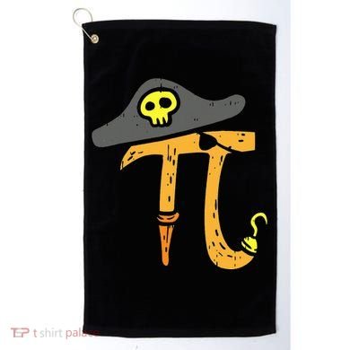 Funny Pi Day Rate Pirate Lovers Math Geek Golf Towel
