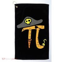 Funny Pi Day Rate Pirate Lovers Math Geek Golf Towel thumb 0